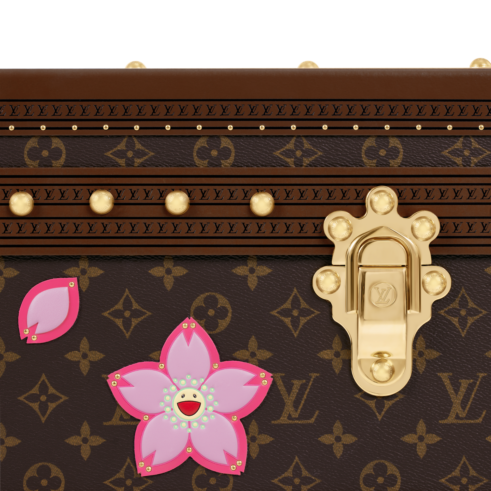 LV x TM Courrier Lozine 110 Other Monogram Canvas - Trunks and